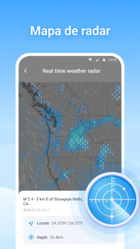 Local Weather: radar y widget screenshot
