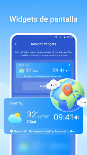 Local Weather: radar y widget screenshot
