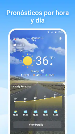 Local Weather: radar y widget screenshot