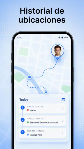 Localizador familiar GPS screenshot