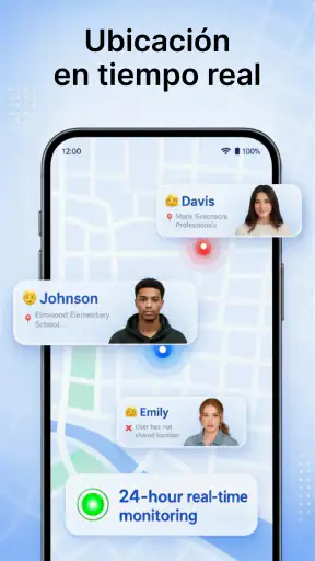 Localizador familiar GPS screenshot