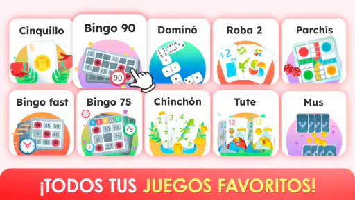 LuaChat: Bingo, Chinchon y más screenshot