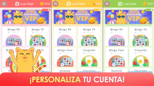 LuaChat: Bingo, Chinchon y más screenshot