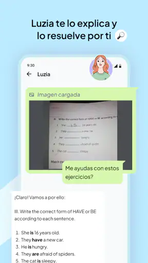 Luzia: Asistente de IA y Chat screenshot