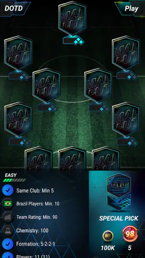 MADFUT 26 screenshot