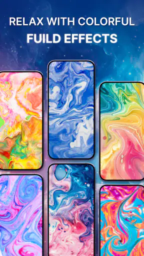 Magic Fluid: Live 4D wallpaper screenshot