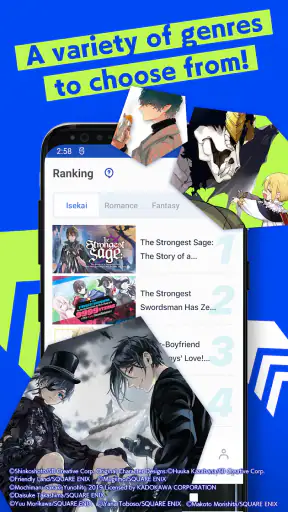 Manga UP! screenshot