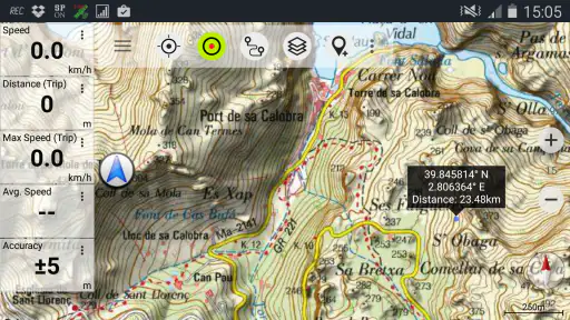 Mapas Topográficos de España screenshot