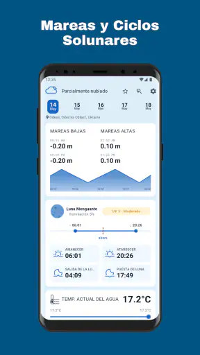 Mareas: Pronóstico y Viento screenshot