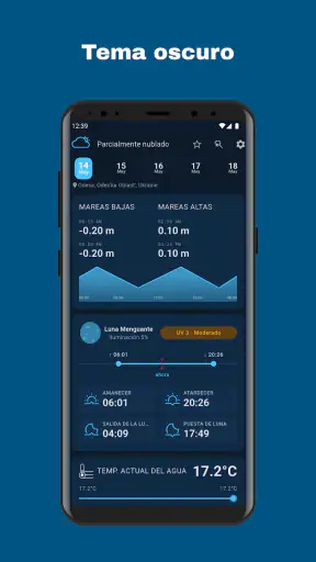 Mareas: Pronóstico y Viento screenshot