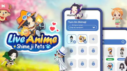 Mascotas en pantalla: Shimeji screenshot