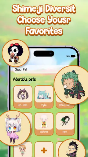 Mascotas en pantalla: Shimeji screenshot