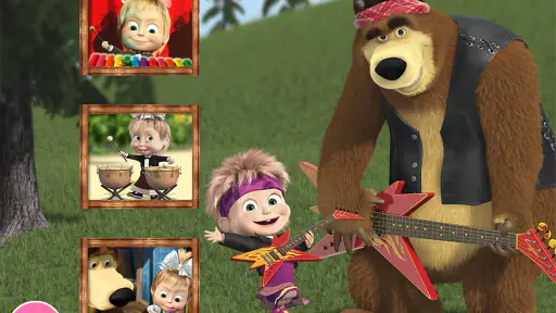 Masha y el Oso Juego Educativo screenshot
