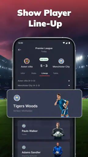 MatchLive Resultados de Fútbol screenshot