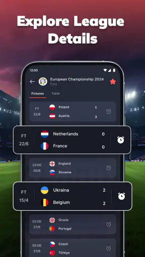 MatchLive Resultados de Fútbol screenshot