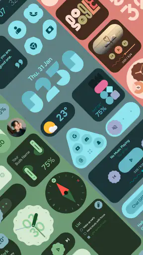 Material You Widgets screenshot