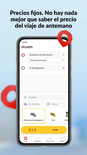 maxim — viajes & envíos screenshot