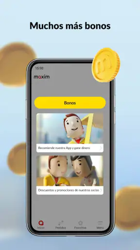 maxim — viajes & envíos screenshot