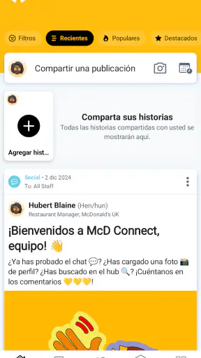 McD Connect screenshot