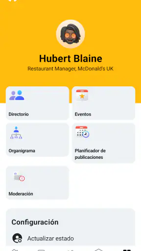 McD Connect screenshot
