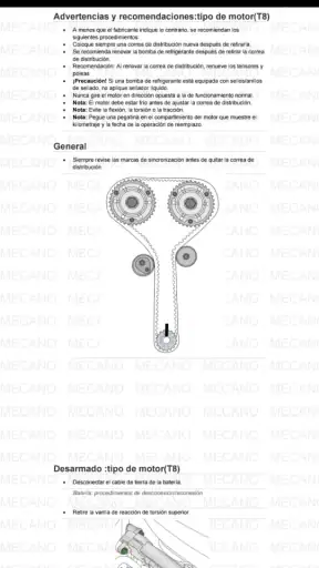 Mecano: Timing belt and chain screenshot