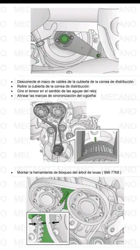 Mecano: Timing belt and chain screenshot