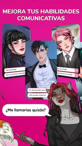 MeChat・Historias Interactivas screenshot