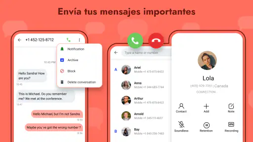 Mensajes - App de mensajería screenshot