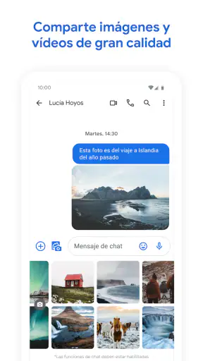 Mensajes de Google screenshot