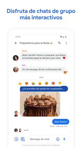 Mensajes de Google screenshot