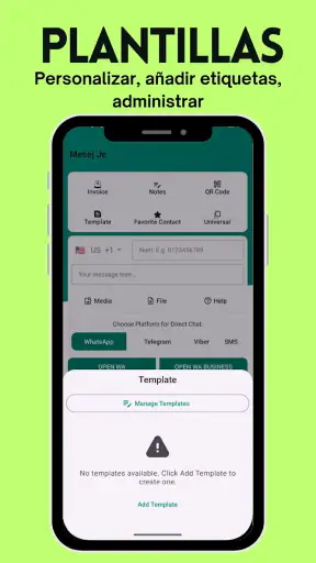 Mesej Je: de Chat Empresarial screenshot