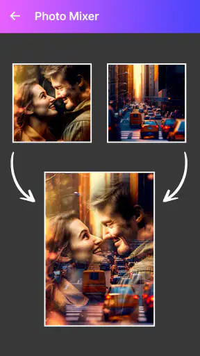 Mezclador de fotos screenshot