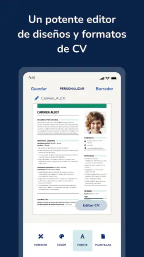 Mi CV Ideal: creador de CV screenshot