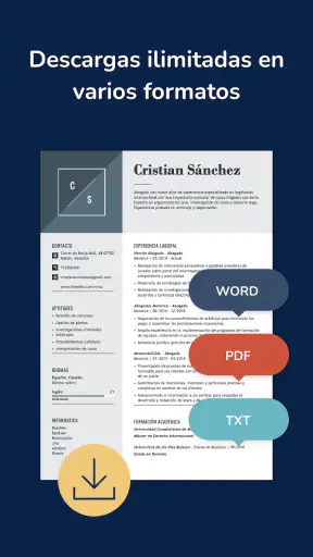 Mi CV Ideal: creador de CV screenshot