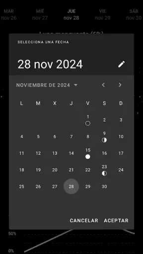 Mi Fase Lunar Pro screenshot