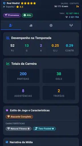 Mi Sim de Carrera Futbolística screenshot