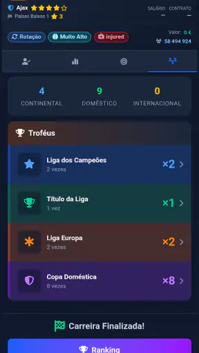 Mi Sim de Carrera Futbolística screenshot