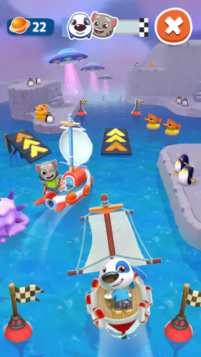 Mi Talking Hank: Islas screenshot
