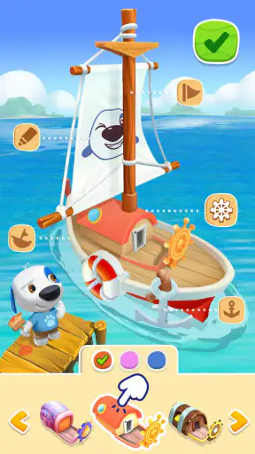 Mi Talking Hank: Islas screenshot