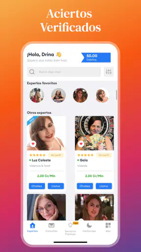 Mi Vidente: Tarot y Psíquicos screenshot