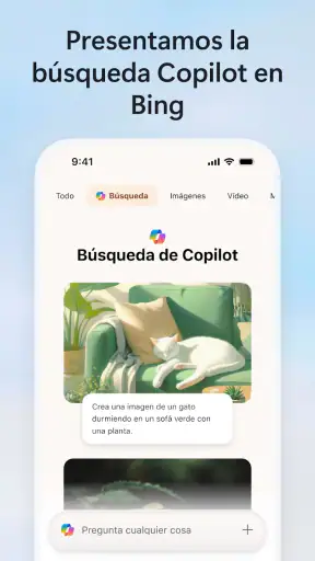 Microsoft Bing Búsqueda screenshot