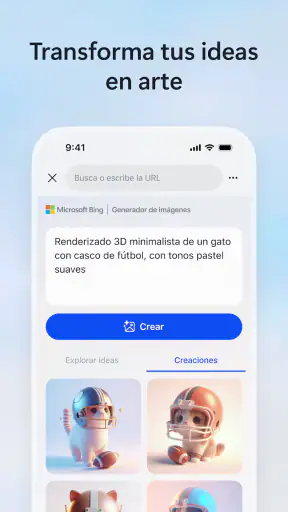 Microsoft Bing Búsqueda screenshot