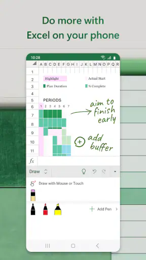 Microsoft Excel: Spreadsheets screenshot