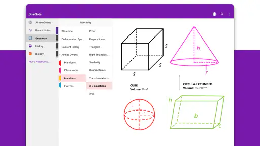Microsoft OneNote: Save Notes screenshot
