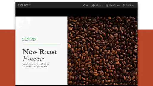Microsoft PowerPoint screenshot