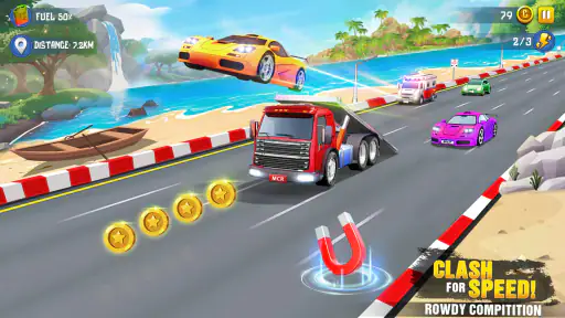 Mini Juego de Auto de Carreras screenshot