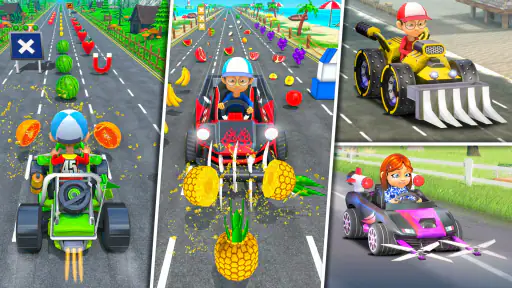 Mini Juego de Auto de Carreras screenshot