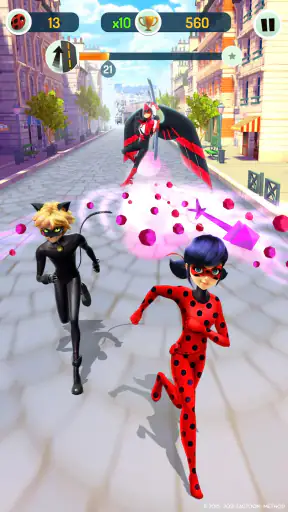 Miraculous Ladybug y Cat Noir screenshot