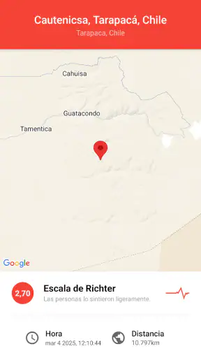 Mis Alertas de Terremotos Pro screenshot