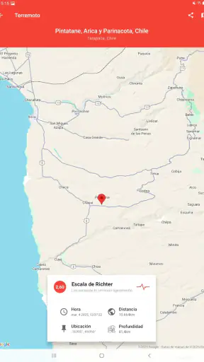 Mis Alertas de Terremotos Pro screenshot